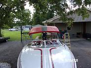 Checkmate Driveway bimini up front view.JPG